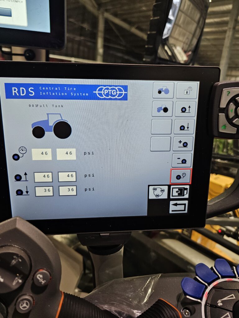 ptg central tyre inflation system for fendt rogator 900 series sprayers. Also known as CTIS or ctis or cti or air cti